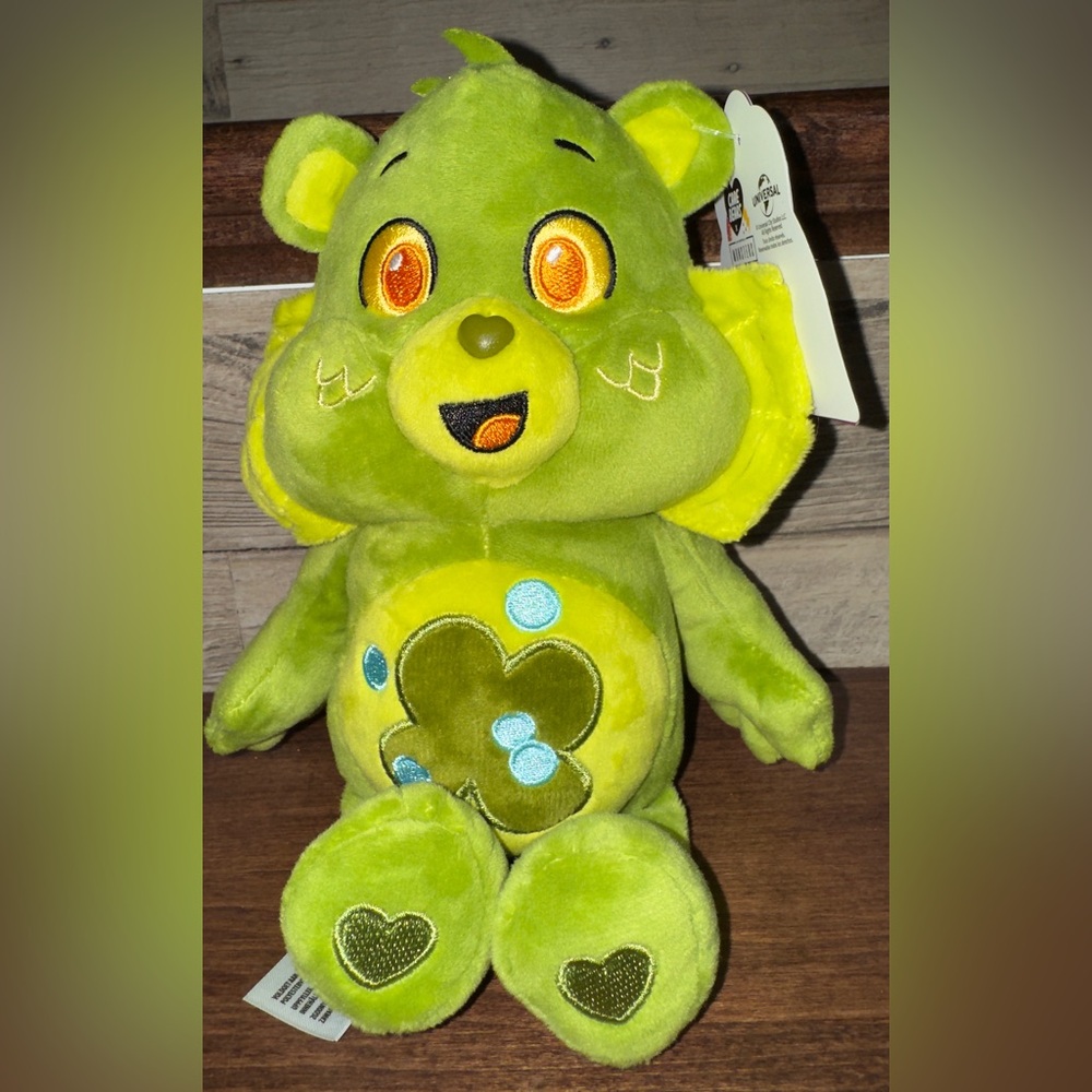 🥰 Care Bears Universal Monsters 9" Good Luck Bear as Creature from Black Lagoon